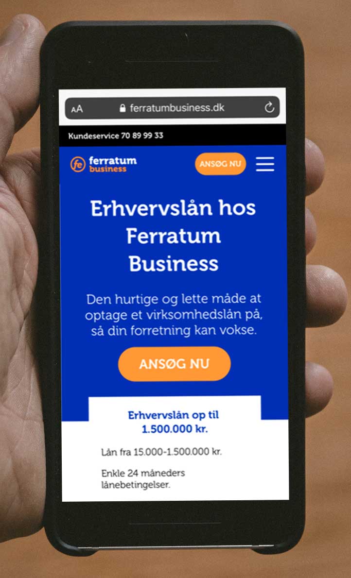 ferratum erhvervslån